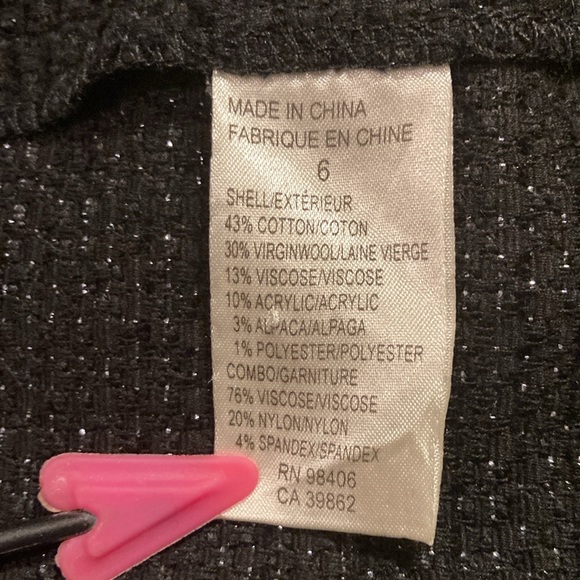 Theory Yeneth Wool & Metalic Threading Sleeveless Sheath Dress 6 - Picture 7 of 10